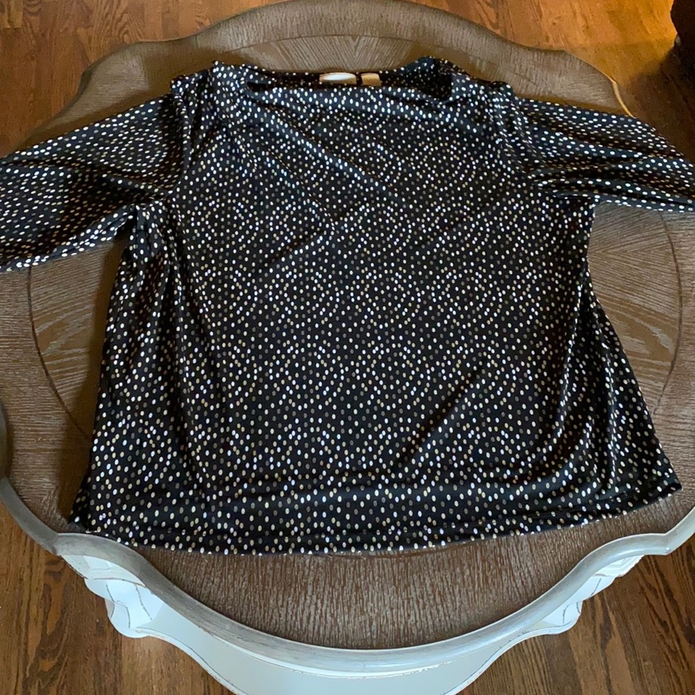 Excellent condition polka dot blouse